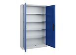 C+P Flügeltürenschrank Serie 89, 1950x1200x400mm, 7035/5010 ; C + P Möbelsysteme (08930-00|S10263)
