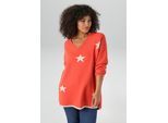 Aniston PLUS Strickpullover, Vokuhila - hinten etwas länger geschnitten - NEUE KOLLEKTION