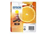 Original Epson Expression Premium XP-630 (C13T33444010 / 33) Druckerpatrone Gelb