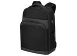 Laptoprucksack SAMSONITE "MYSIGHT 14,1", Gr. B/H/T: 28cm x 40cm x 13,5cm, schwarz, Polyester, Polyurethane, unifarben, Rucksäcke Laptoprucksack, Freizeitrucksack, Schulrucksack, Arbeitsrucksack USB-Schleuse