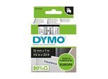 Original Dymo LABELMANAGER PC (45013 / S0720530) Schriftband 12mm/7m Schwarz auf Weiss