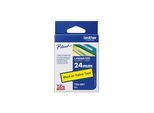 Original Brother P-Touch 2500 PC (TZE-651) Schriftband 24mm/8m Schwarz auf Gelb