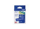 Original Brother P-Touch 1290 VP (TZE-535) Schriftband 12mm/8m Weiss auf Blau