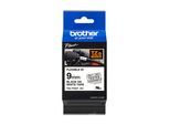 Original Brother P-Touch H 103 W (TZE-FX221) Schriftband 9mm/8m Schwarz auf Weiss