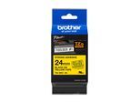 Original Brother P-Touch 2450 (TZE-S651) Schriftband 24mm/8m Schwarz auf Gelb