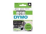 Original Dymo LABELMANAGER 210 Series (40913 / S0720680) Schriftband 9mm/7m Schwarz auf Weiss