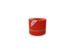 zaun zu® PP Premium Gelocht 20 Prozent Streifen Rot 26m
