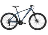 Mountainbike BIKESTAR Gr. 46, blau, Fahrräder, 46cm, 27,5 Zoll (69,85cm), für Damen und Herren, Kettenschaltung