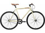 Singlespeed BIKESTAR Gr. 53, beige, Fahrräder, 53cm, 28 Zoll (71,12cm), für Damen und Herren