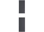 Limes Badschrank 2er Set zur Wandmontage weiß Hgl