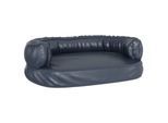VidaXL Hundebett Ergonomisch Kunstleder blau S