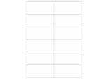 Schäfer Shop Select Universal-Etiketten, 105,0 x 48,0 mm, Permanentkleber, 1200 Stück