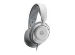 STEELSERIES Arctis Nova 1P Kopfhörer Noise cancelling gaming mit kabel mit Mikrofon - Weiß