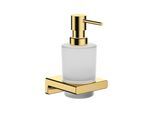 hansgrohe Lotionsspender AddStoris Wandmont., Glaseins., Met., pol. gol opt (41745990)