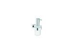 Grohe Seifenspender Essentials Cube 160ml, mit Halter, chrom (40756001)
