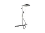 hansgrohe Showerpipe Axor m TH 800, Kopfbrause 350mm, 1j, pol. bla vc (27984330)