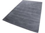 Teppich ESPRIT "Loft ESP-4223" Gr. 4, grau (dunkelgrau), B:160cm H:20mm L:230cm, Kunstfaser, Teppiche, Teppich, Wohnzimmer, große Farbauswahl, sehr weicher Flor, dicht gewebt, robust
