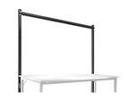 Aufbauportal, Grundtisch STANDARD Arbeitstisch-/Werkbanksystem UNIVERSAL/PROFI, 2000 mm, anthrazit