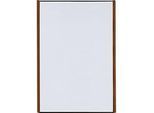 moedel Wandschild LMH, DIN A3, Hochformat, Holz- und Aluminiumrahmen, Klebe- oder Schraubmontage, B 308,5 x H 422,5 mm, schwarz/Nussbaum