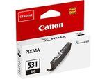 Original Canon Tintenpatrone CLI-531 BK (6118C001), bis zu 515 Seiten, Einzelpack, schwarz