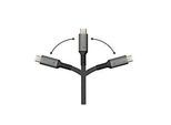 USB 2.0 Lade/-Datenkabel Good Connections, USB-C an USB-C, Leistung 240 W, bis 480 Mbit/s, Länge 1 m, schwarz