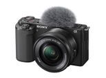 Spiegelreflex ZV-E10 vlog - Schwarz + Sony E PZ 16-50mm f/3.5-5.6 OSS f/3.5-5.6