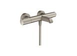 hansgrohe Wannen-Thermostat Axor Citterio M AP, Ausl. 180mm, 2 Verbr., Edelstahl-Optik (34435800)