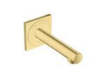 hansgrohe Elektronischer Waschtischmischer Axor Uno UP, Ausladung 161mm, brushed brass (45110950)