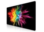 Titanwolf Gaming Mauspad XXXL Speed Gaming Mousepad 1200x600 mm, Deskpad, rutschfest & abwaschbar, für Speed & Präzision, Color Explosion