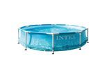 INTEX 28206NP - Frame Pool - Beachside (305x76cm) Framepool Gartenpool Aufstellpool