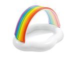INTEX 57141NP - Baby Pool - Rainbow Cloud (142x119x84cm)