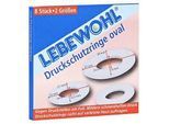 LEBEWOHL Druckschutzringe oval 8 St
