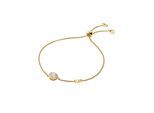 Armband MICHAEL KORS "Schmuck Geschenk Silber 925 Armschmuck PREMIUM", gold (gelbgoldfarben, kristallweiß, kristallweiß), Armbänder, Damen, 22cm, Silber 925 (Sterlingsilber), Armband, mit Zirkonia (synth.)