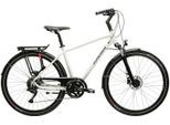 Trekkingrad KROSS "Trans 5.0" Gr. 53, grau (grau, schwarz), Fahrräder, Herren, 53cm, 28 Zoll (71,12cm) hinten: 28 Zoll (71,12cm)
