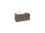 V&B Waschtischunterschrank Collaro 120x54,8x50cm, WT links, stone oak ; Villeroy & Boch (C08200RK)