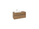 V&B Waschtischunterschrank Collaro 120x54,8x50cm, WT links, kansas oak ; Villeroy & Boch (C08200RH)