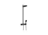 hansgrohe Showerpipe Pulsify S 260 mit Thermostat, 2jet, mattschwarz (24240670)