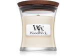 Woodwick White Tea & Jasmine geurkaars met een houten lont 85 g