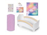 Baby Born Puppenhausmöbel »Regenbogen Bett«
