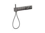 hansgrohe Fertigset Select Axor Edge UP-Thermostat, 4 Verb, Dia.Schl, pol. bla vc (46721330)