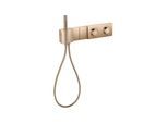 hansgrohe Fertigset Select Axor Edge UP-Thermostat, 2 Verb, Dia.Schl, pol. r gol (46701300)