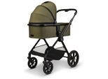 Moon Kombikinderwagen Clicc moss green melange