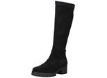 Stiefel GABOR "Gabor Stiefel Leder", Damen, Gr. 42, schwarz, Leder, Schuhe Stiefel