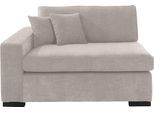 Sofaelement HOME AFFAIRE "Skara XXL", beige (natur), B:140cm H:86cm T:130cm, 100% Polyester, Polsterelemente, Modul XXL - zum eigenen Zusammenstellen, Armlehne links/rechts wählbar