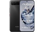NUBIA Smartphone "Air 256GB", Energieeffizienz: B (A-G), schwarz (titanium schwarz), 256 GB, Mobiltelefone