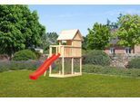 Spielturm KONIFERA "Finni", beige (natur), Spieltürme, KinderB:107cm H:291cm T:202cm, Holzwerkstoff, BxTxH: 107x202x291 cm, B:107cm H:291cm T:202cm