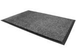 Fußmatte "Schmutzfangmatte CLEAN PRO, Made in Belgium", grau (hellgrau), B:40cm H:8mm L:60cm, Polyamid, PRIMAFLOR-IDEEN IN TEXTIL, Teppiche, Schmutzfangläufer, Uni-Farben, UV-beständig, strapazierfähig, waschbar