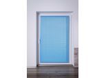Plissee K-HOME "COMO", blau (iceblau), B:70cm H:130cm, Obermaterial: 100% Polyester, Plissees