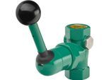 KWC Aquarotter Notduschventil, Aufputz, grün, 60 l, Kipphebel, 2000101127 2000101127