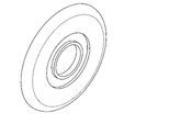 KWC Aquarotter Rosette, ANIMA, für Trinksprudler , 2000101429 2000101429